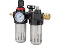 Einhell Regulátor tlaku s filtrem / lubrikátor, vnitřní závit 3/8 Einhell Regulátor tlaku s filtrem / lubrikátor, vnitřní závit 3/8