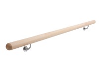 Kompletní sada madla 52 mm x 1500 mm buk Kompletní sada madla 52 mm x 1500 mm buk