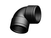 Závitové koleno plast, 1/2