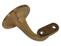 Konzola zábradlí leštěná mosaz, 2 ks Konzola zábradlí leštěná mosaz, 2 ks