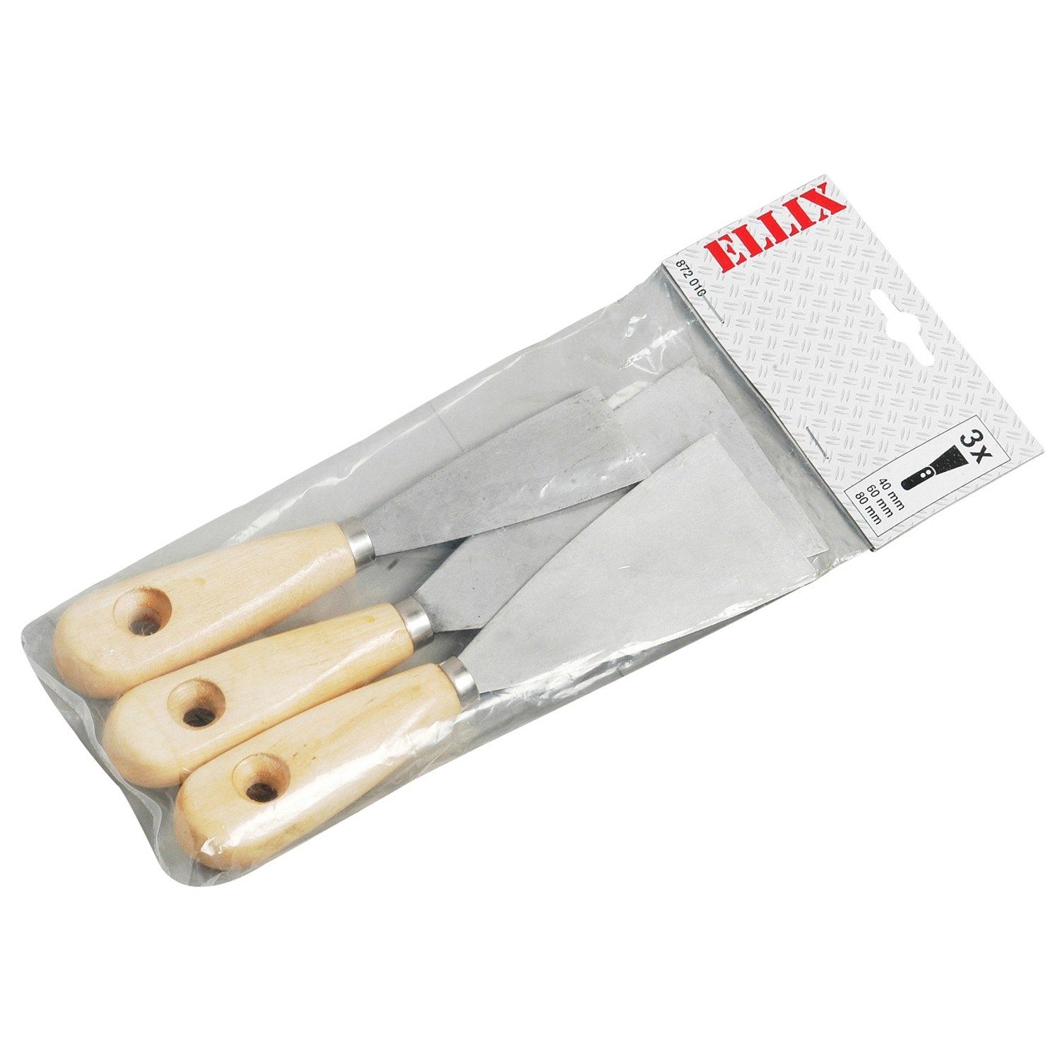 CLS Sada špachtlí 40 mm 60 mm 80 mm, 3 ks