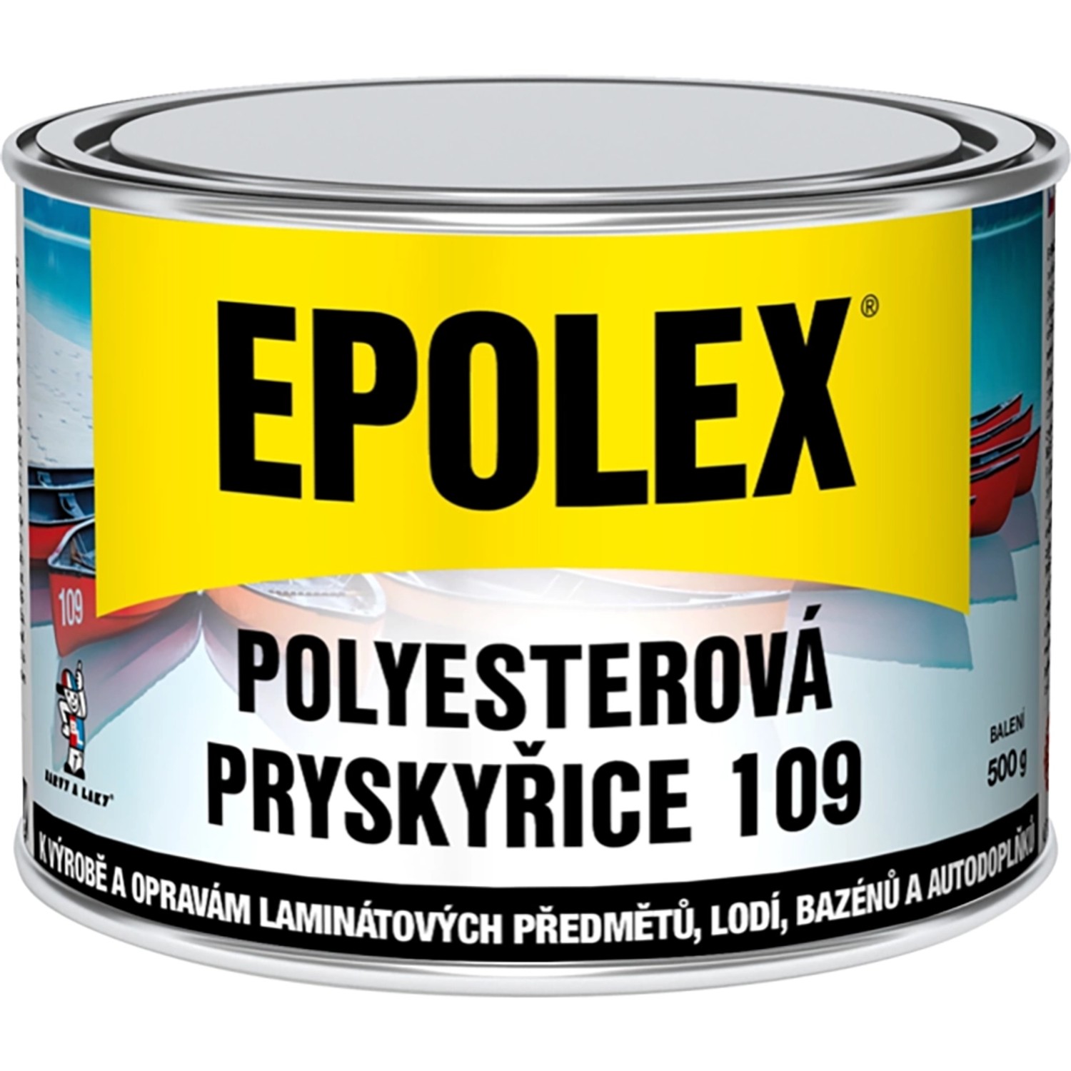 EPOLEX Polyesterová pryskyřice 109 + iniciátor 500 g