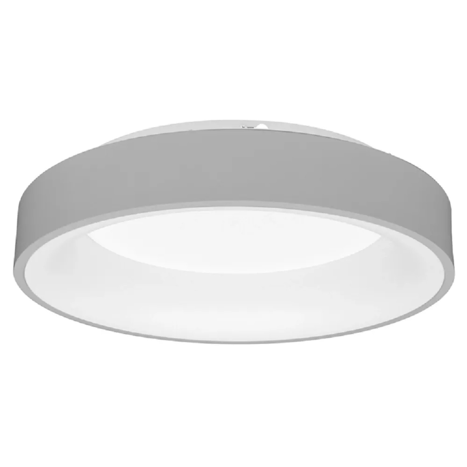 Ecolite LED přisazené svítidlo, sivé, (pr. x v) 45 x 10 cm