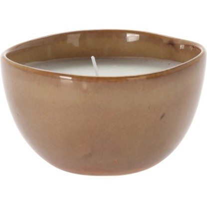 Koopman Svíčka v porcelánové misce různé barvy pr. 10,3 x 6 cm