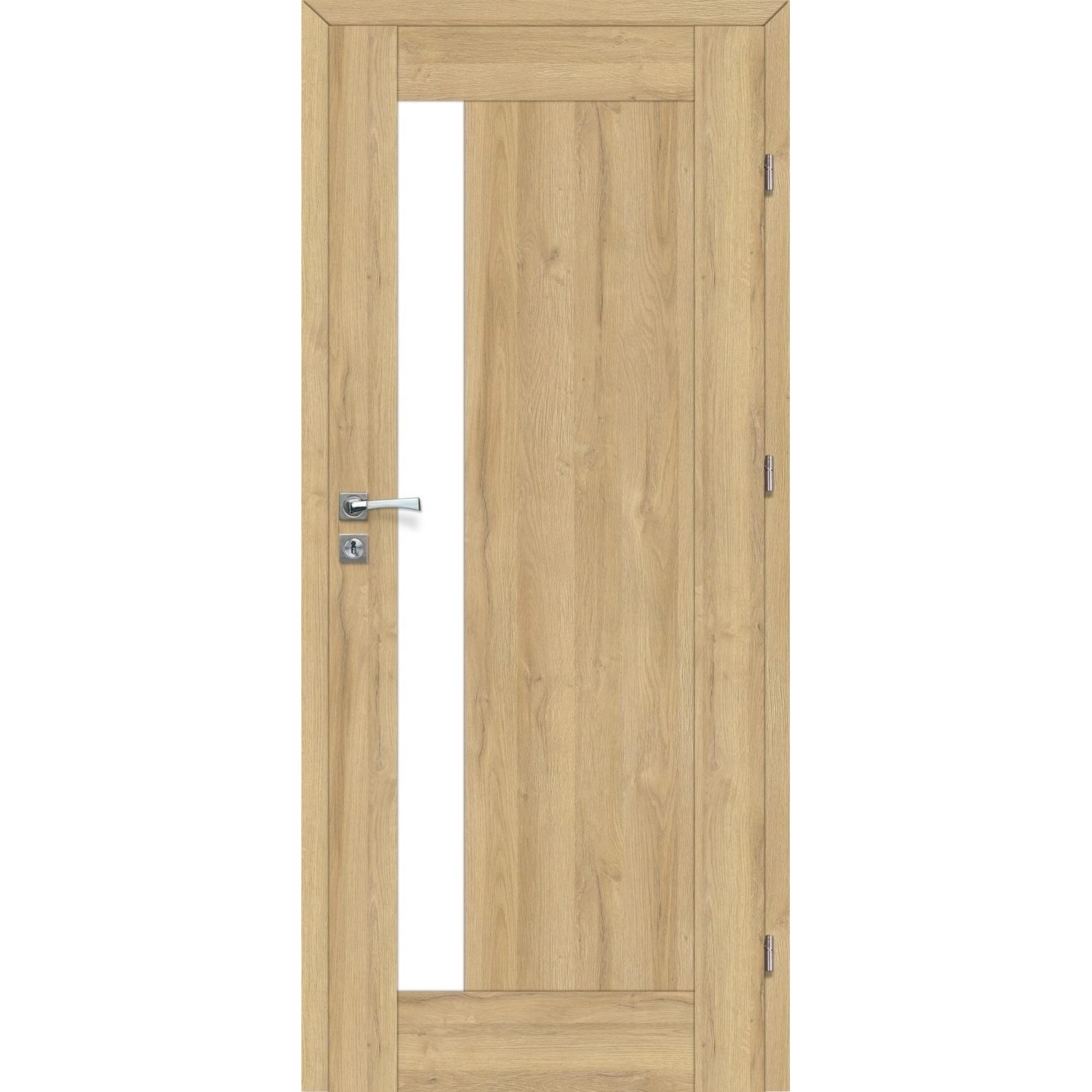 Voster Rámové falcové interiérové dveře BELLO 10, f.Platinum dub bavorský, 60 P