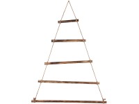 House of Seasons Vánoční dekorace stromeček hnědý 110 x 3 x 150 cm