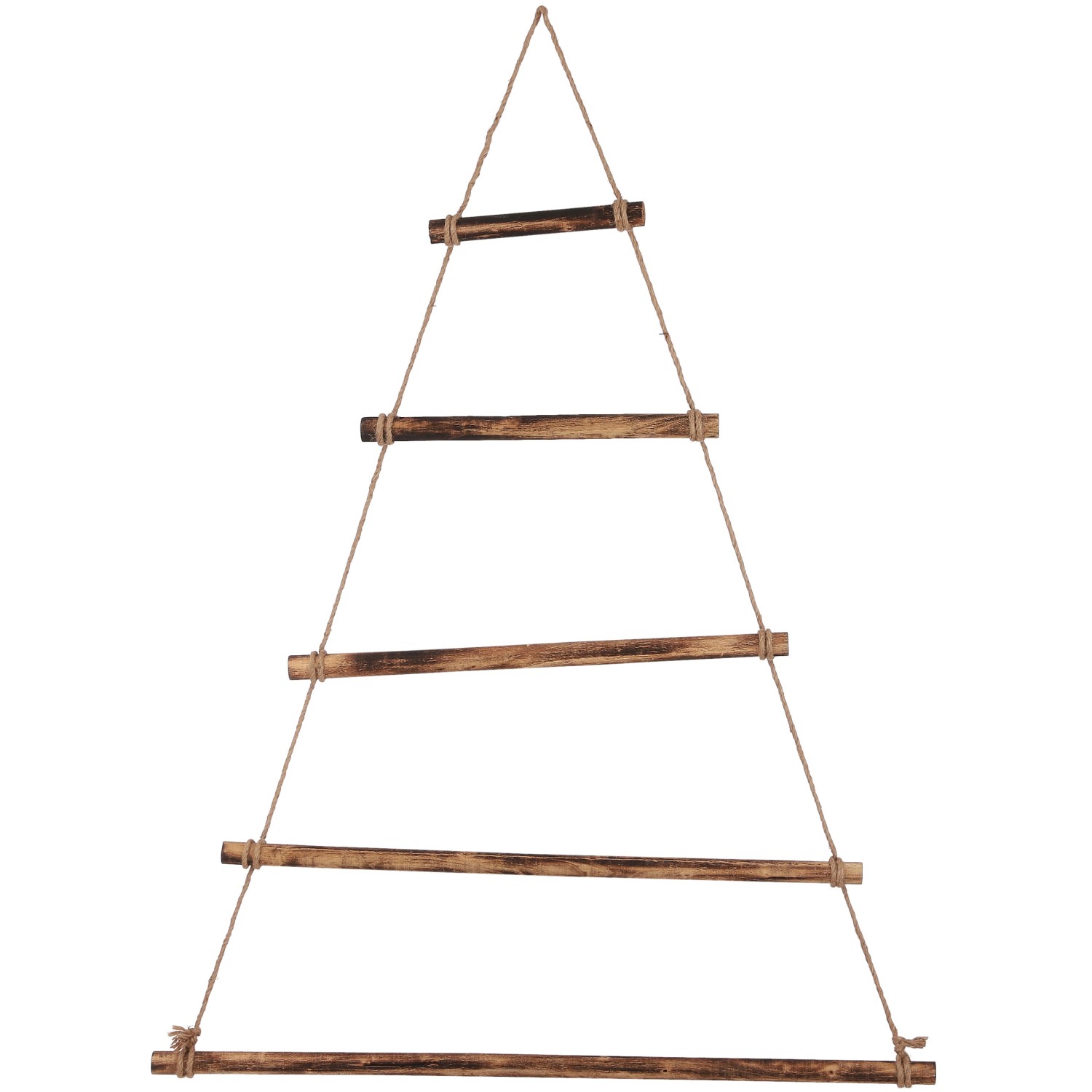 House of Seasons Vánoční dekorace stromeček hnědý 110 x 3 x 150 cm