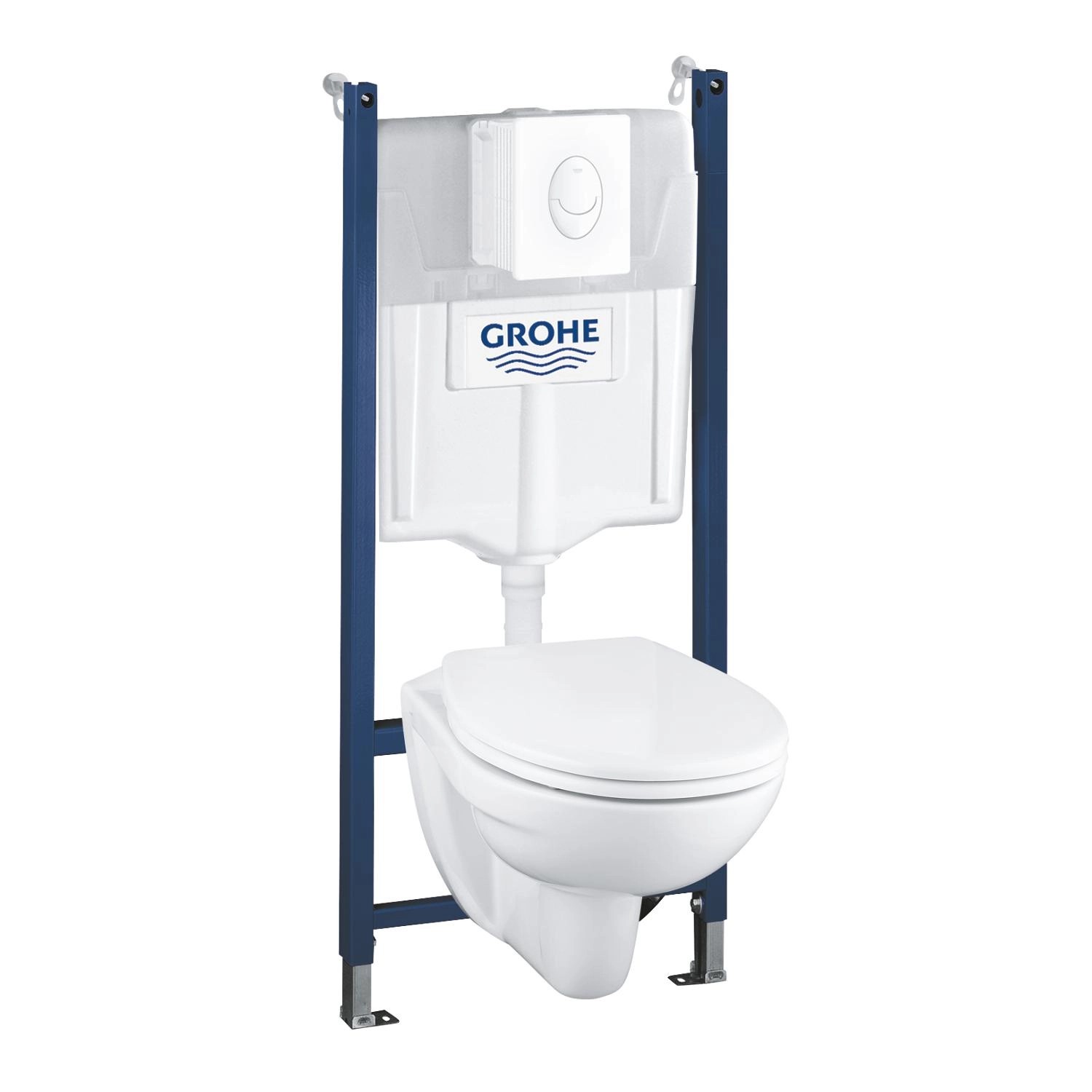GROHE Instal.systém SOLIDO COMPACT sada 4v1 s WC, stav.výška 1,13 m (39116000)