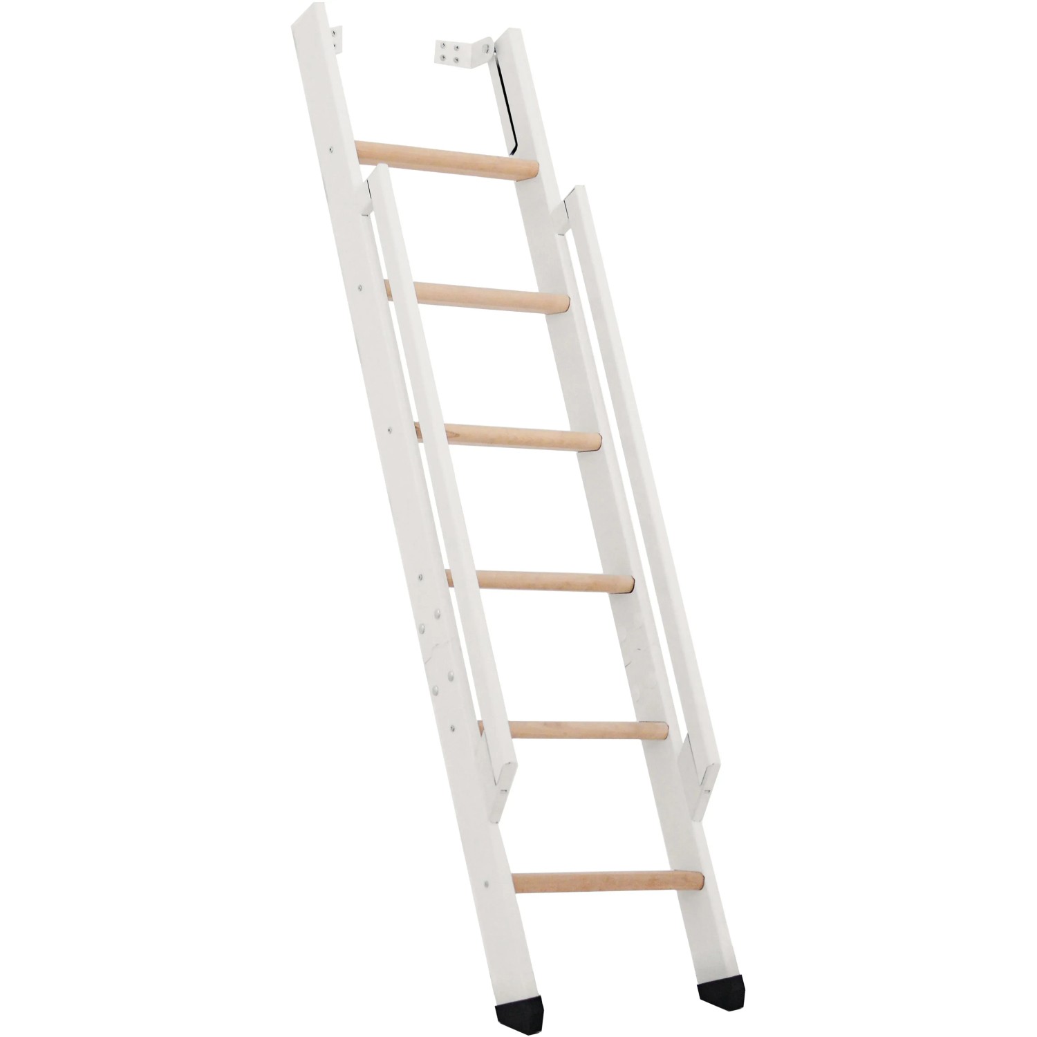 Minka STAIRS Přímé žebříkové schodiště Strong buk/bílá, 6 schodů, 152 cm