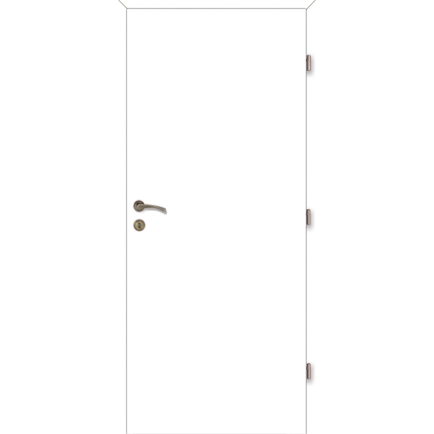 Voster Falcové interiérové dveře ARUBA plné, fólie Finish, bílá, 60 P