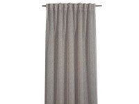 Sehlbach Závěs se skrytými poutky, ornamenty, taupe, 245 x 135 cm