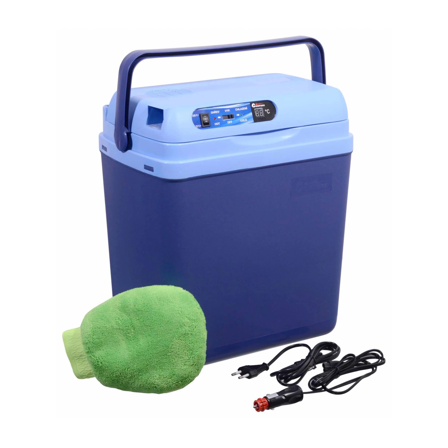 Compass Chladící a ohřívací box BLUE 12/230 V, 43 x 25 x 38 cm, 25 l