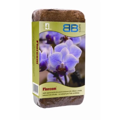 Florcom Kokosový substrát pro orchideje 350 g