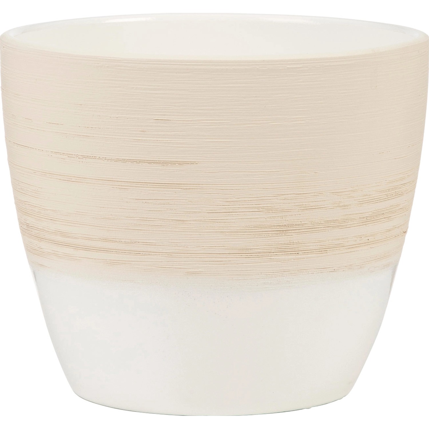 Scheurich Obal na květináč 950 Vanilla Cream, pr. 14 cm