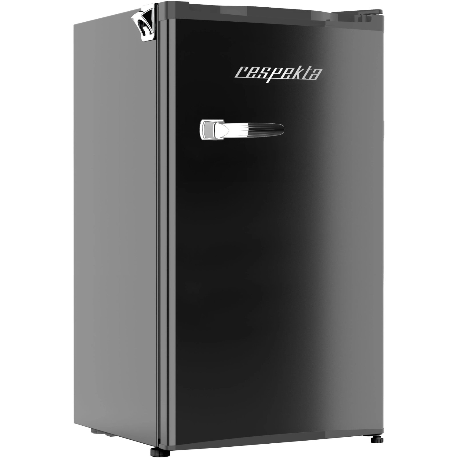 Respekta Retro lednice Rico KG83S-52, černá, 83,1 x 47,4 x 44,7 cm