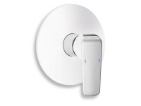 Sprchová baterie podomítková Nobless Tina bílá/chrom