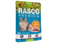 Rasco Premium Kapsička Sterilized s krůtími filetkami a brusinkami v omáčce 85 g