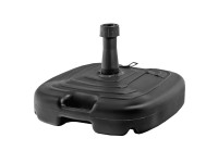 Plastový stojan na slunečník, antracitová, 16 l