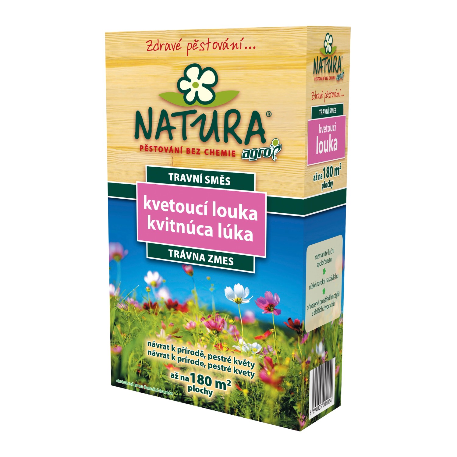 NATURA Travní směs Kvetoucí louka 0,9 kg