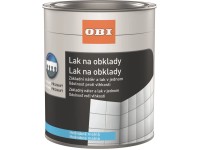 OBI Lak na obklady hedvábně matný bílý 750 ml