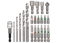 kwb by Einhell Sada s bity S-Box, 22dílná