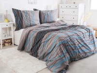 B.E.S. - Petrovice Povlečení Bavlna Renforce, krep, mix, 140 x 200 cm + 70 x 90