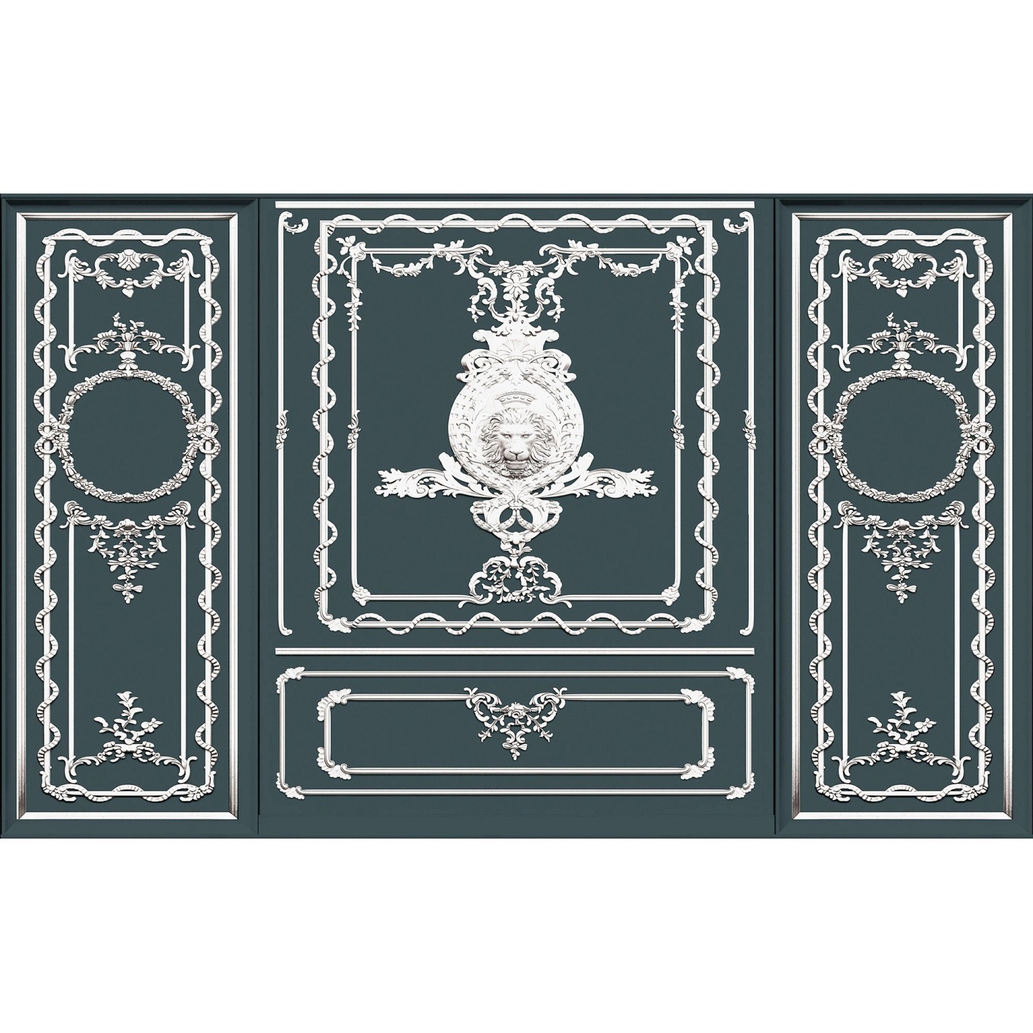 Komar Vliesová fototapeta Classy Castle 400 x 250 cm