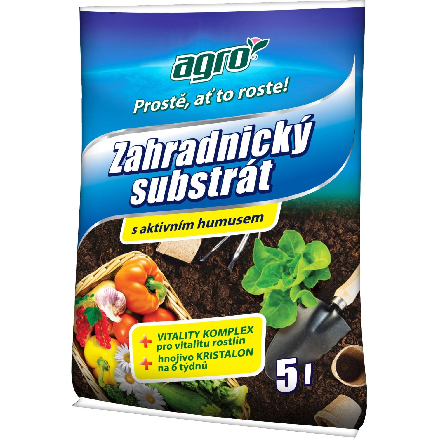 AGRO substrát zahradnický 5 l