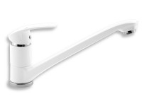 Novaservis Stojánková dřezová baterie Metalia 57091,1, bílá-chrom Novaservis Stojánková dřezová baterie Metalia 57091,1, bílá-chrom