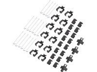 Sada příslušenství pro ocelový pavilon Bulman, 48-dílná Sada příslušenství pro ocelový pavilon Bulman, 48-dílná