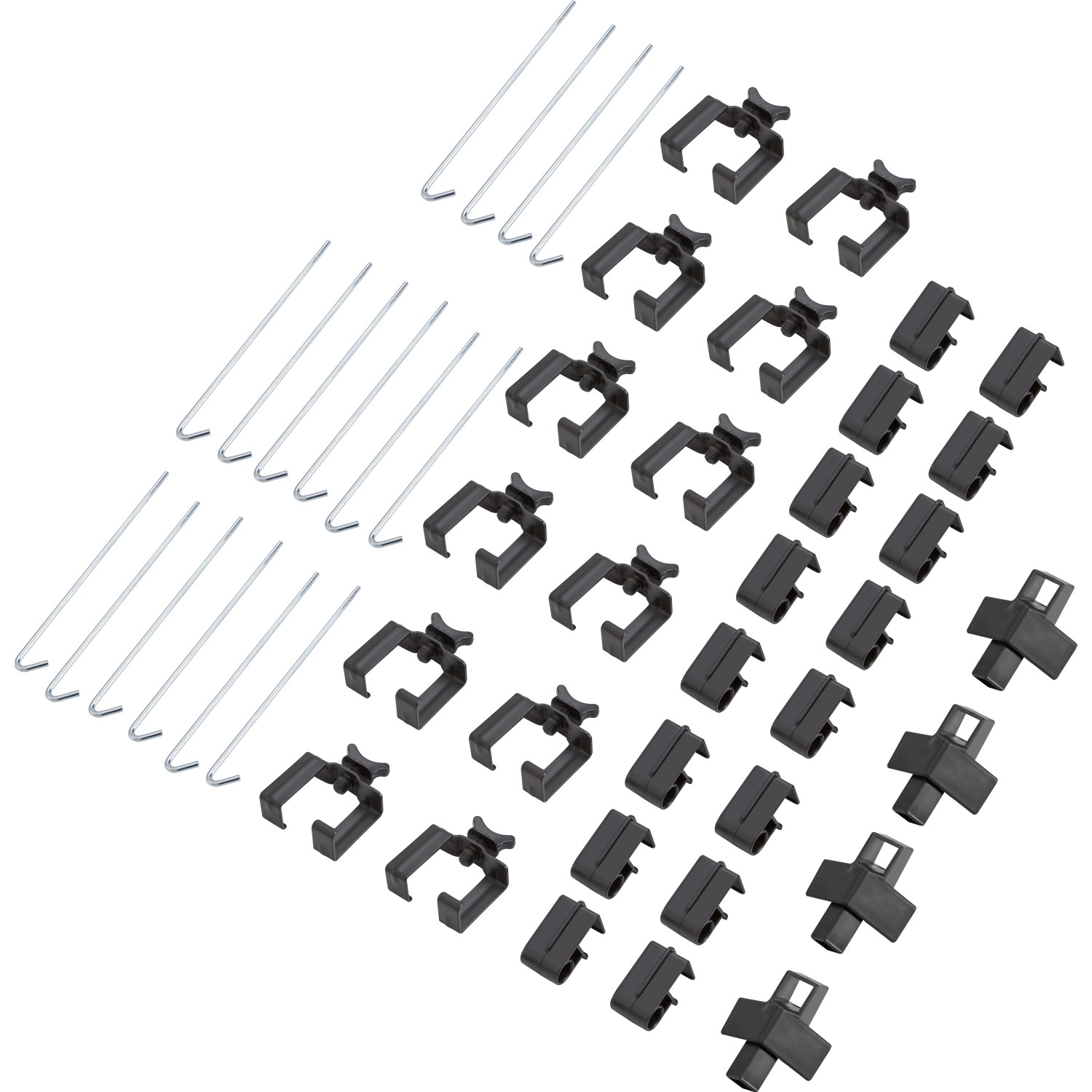 Sada příslušenství pro ocelový pavilon Bulman, 48-dílná