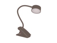 KingBerry Stolní LED lampa s klipem CONSES 5,8W 200lm 3000-6500K, 12x7,6x35,7 cm