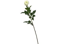 Flower Power Umělá růže bílá, 78 cm