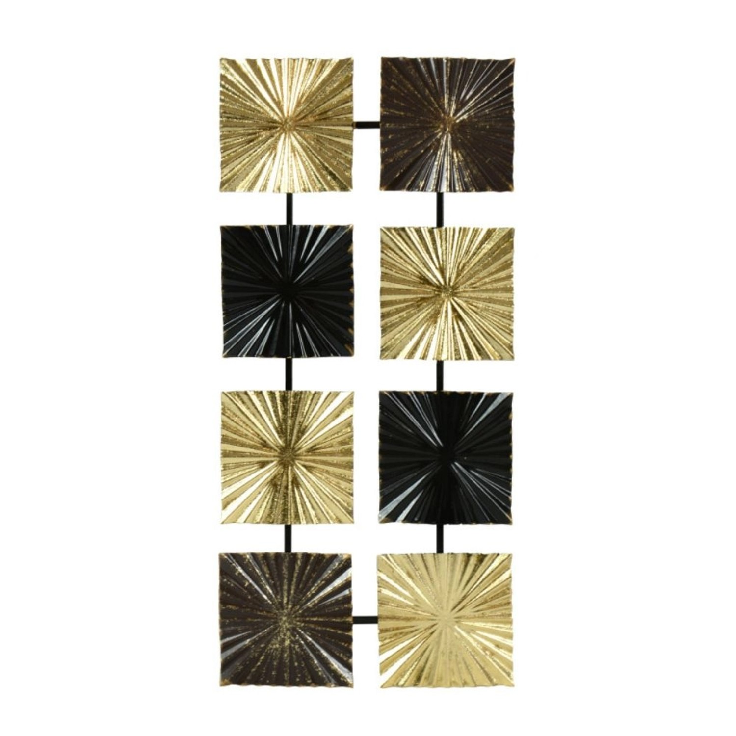 FALC Nástěnná kovová dekorace 3D 21SMB0043, 30 x 70 x 2 cm