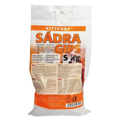 KITTFORT Sádra šedá stavební 5 kg