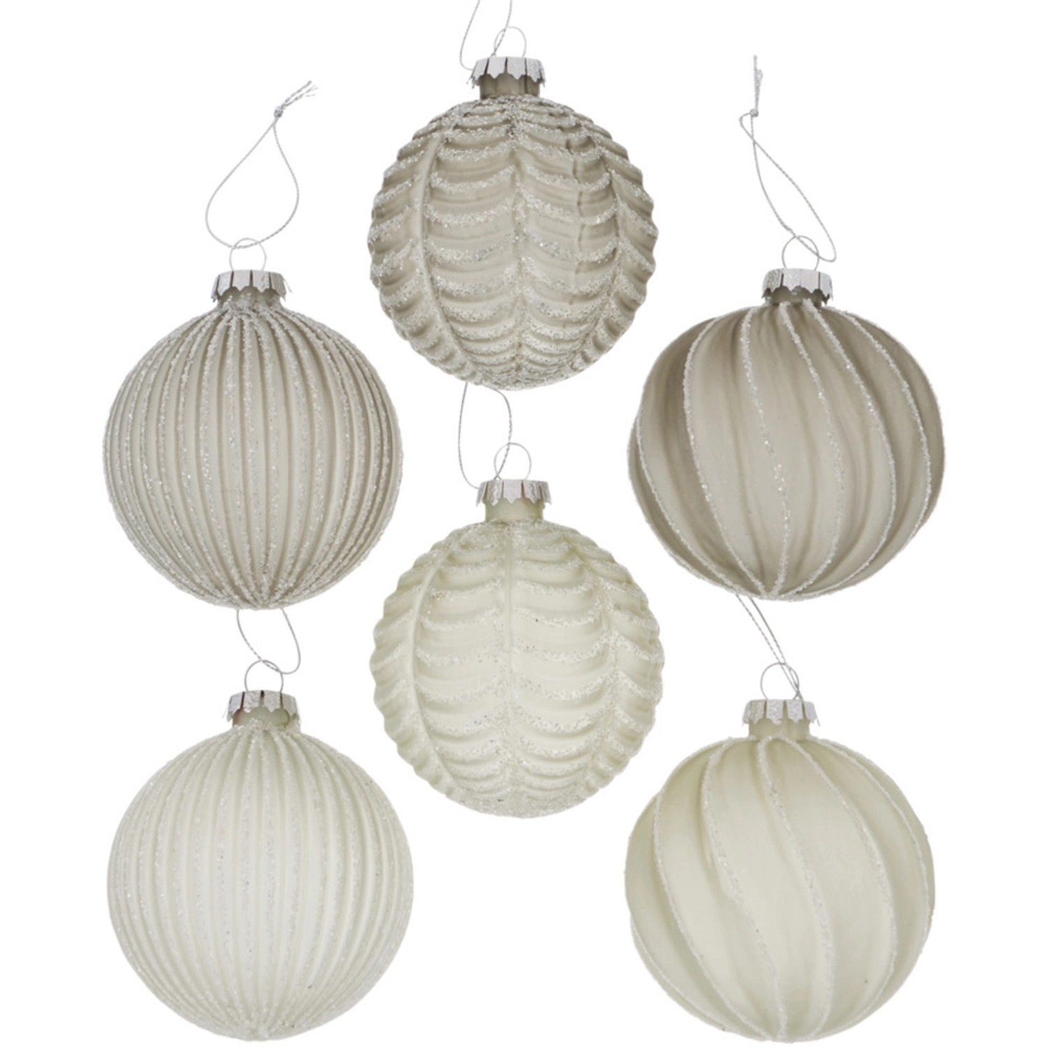 Boltze Home Vánoční koule Julina v 6 provedeních