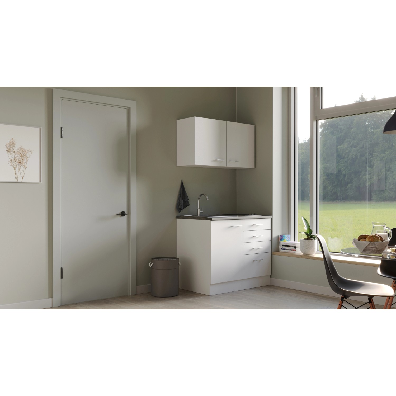 Flex-Well Kuchyně Lucca 100 cm/typ 1 - varná deska