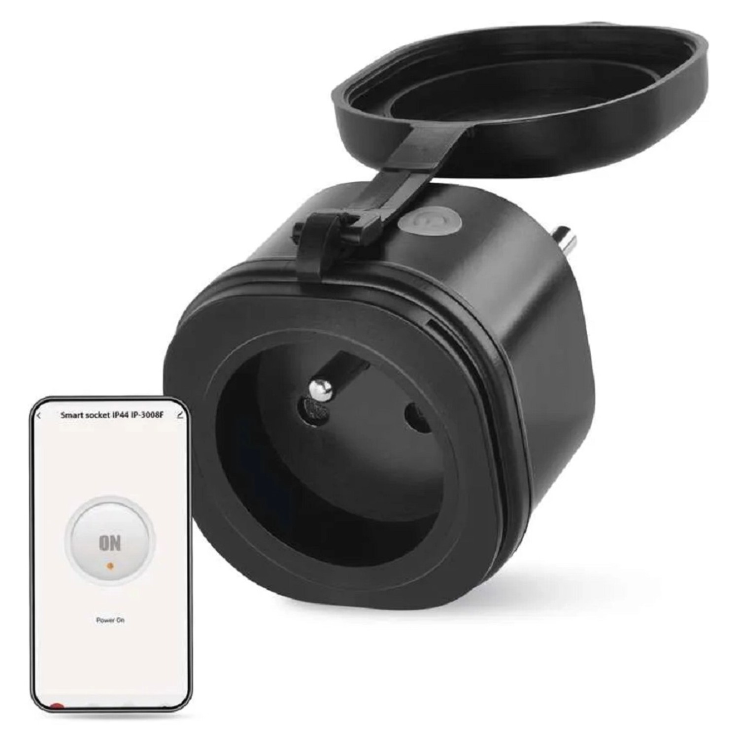 Emos GoSmart Zigbee zásuvka IP44 IP-3008F