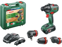 Bosch Aku šroubovák AdvancedDrill 18 s 1x 2,5 Ah a 3 adaptéry