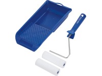 LUX-TOOLS Lazurovací sada na hladké povrchy - 2 x váleček 11 cm, vanička 15 x 32 LUX-TOOLS Lazurovací sada na hladké povrchy - 2 x váleček 11 cm, vanička 15 x 32