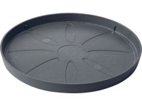 Deroma Miska pod květináč Origin Round Saucer, šedá, pr. 16,93 cm
