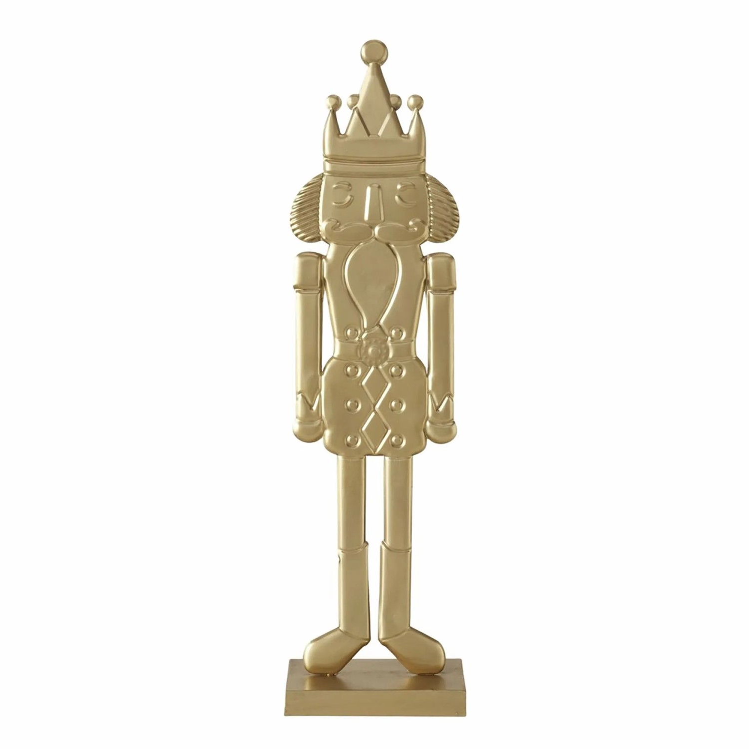 Boltze Figurka louskáčka Tomaso, zlatá, 75 cm