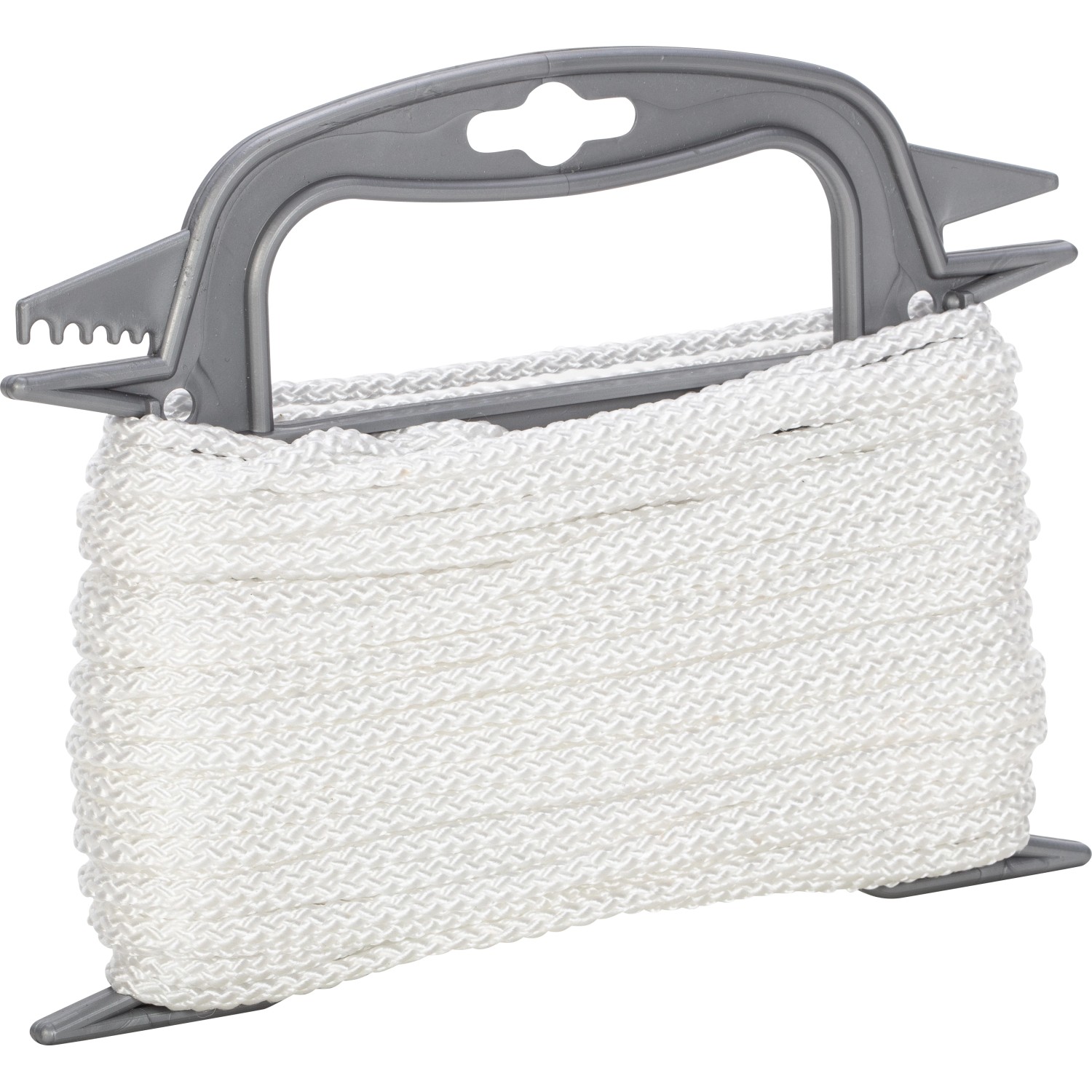 LUX Polypropylenové lano pletené Basic bílé pr. 2 mm x 30 m