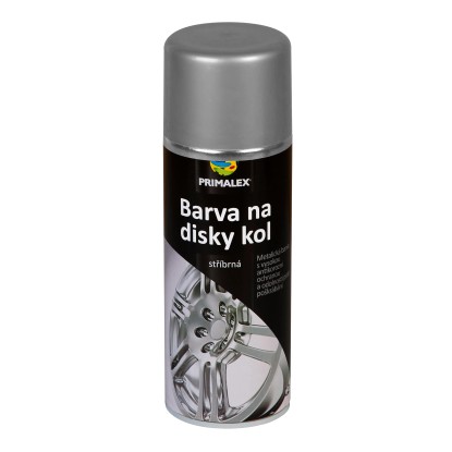 PRIMALEX Barva na disky kol ve spreji stříbrná 400 ml