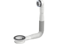 Prevex Umyvadlový přepad EasyClean s flexi hadicí 180-570 mm, chrom