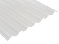 Polykarbonátová trapézová deska čirá 8 x 2000 x 1060 mm Polykarbonátová trapézová deska čirá 8 x 2000 x 1060 mm