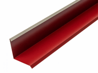 COVERNIT Lemování ke zdi CLASSIC spodní RAL 3011 červené 2000 x 110 mm