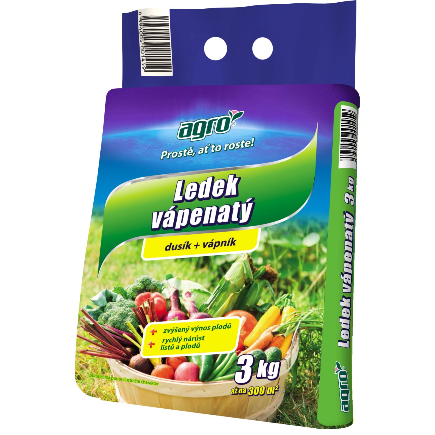 Agro Hnojivo Ledek vápenatý 3 kg