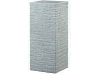Scheurich Květináč Muretto High Stony Grey 26 x 26 x 60 cm