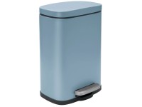 Spirella Nášlapný odpadkový koš Akira, barva mlhy matná, 5 l